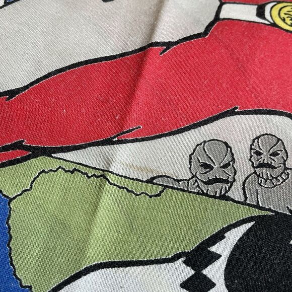 Vintage Mighty Morphin Power Rangers Bedding Saban 1994 Twin Bed 90s Set - Picture 9 of 9